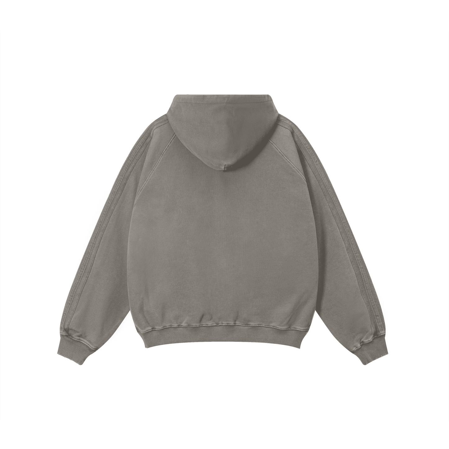 410GSM Unisex Cotton Graphic Hoodie  Brown