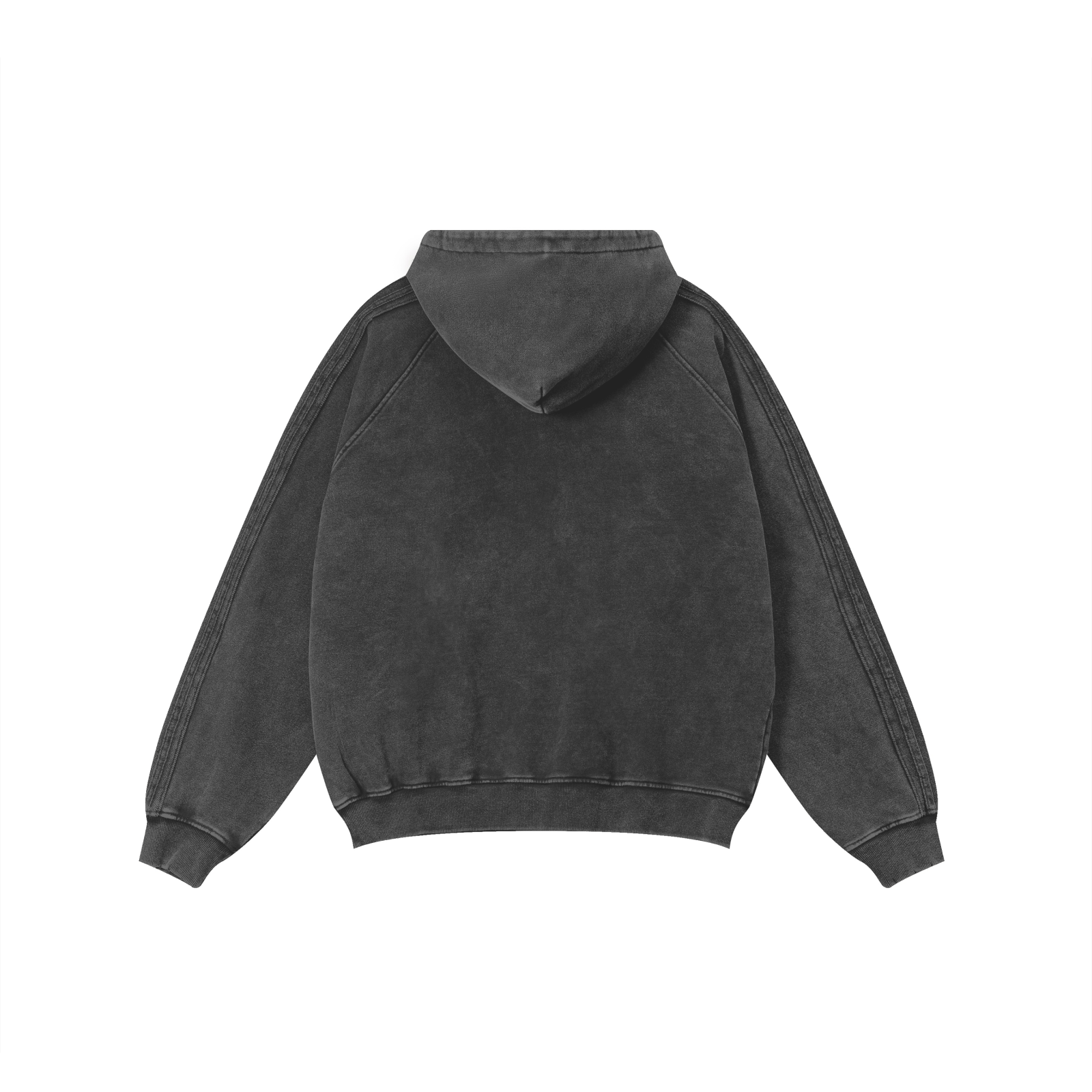 410GSM Unisex Cotton Graphic Hoodie Snow Wash